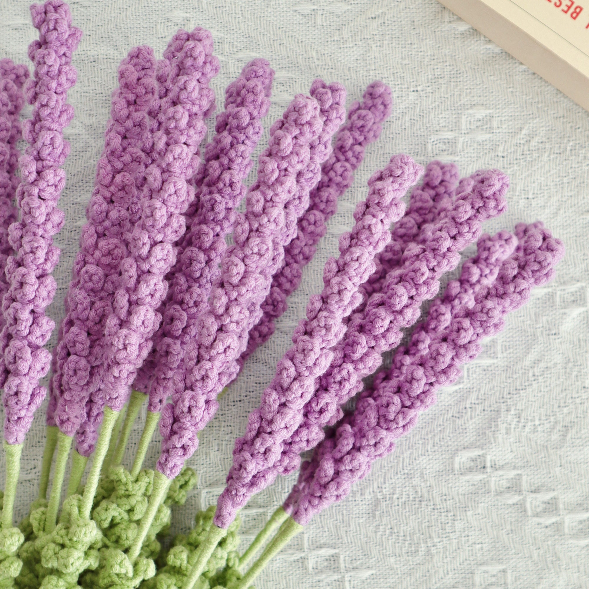 Handmade Crochet Lavender Bundle | Purple Forever Flowers | Home Decor Gift - 图片 5