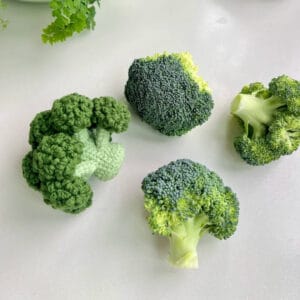 PDF Pattern – Crochet Broccoli | Realistic Amigurumi Vegetable Pattern